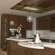 کابینت چوبی مدل مدرن کلاسیک 005 ویژه بازنشستگان