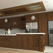 کابینت چوبی مدل مدرن کلاسیک 005 ویژه بازنشستگان