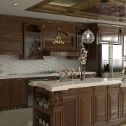 کابینت چوبی مدل مدرن کلاسیک 005 ویژه بازنشستگان