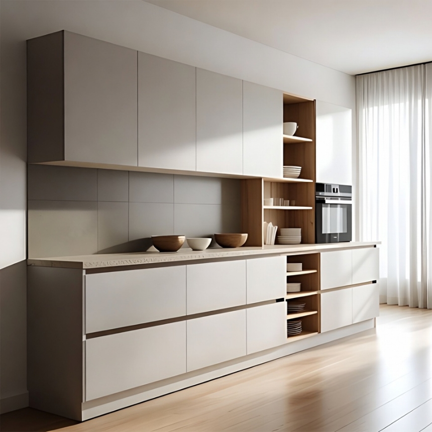 کابینت آماده کابینت سفارشی اقساطی؟ مقایسه کامل + راهنمای انتخاب